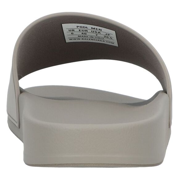 Balenciaga 3D Logo Rubber Pool Slide Sandal - Picture 3 of 5